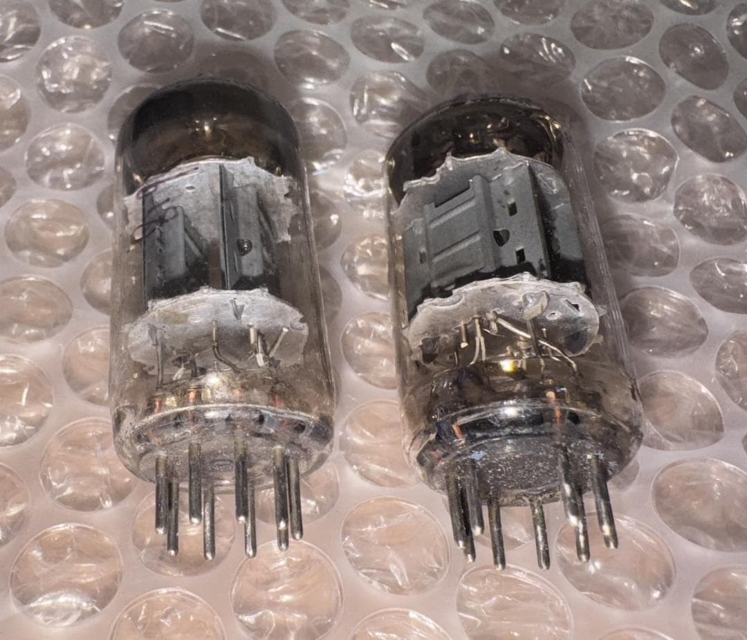 2本 ムラード ECC82 12AU7 BVA ブリマー UK 新品? 未使用?