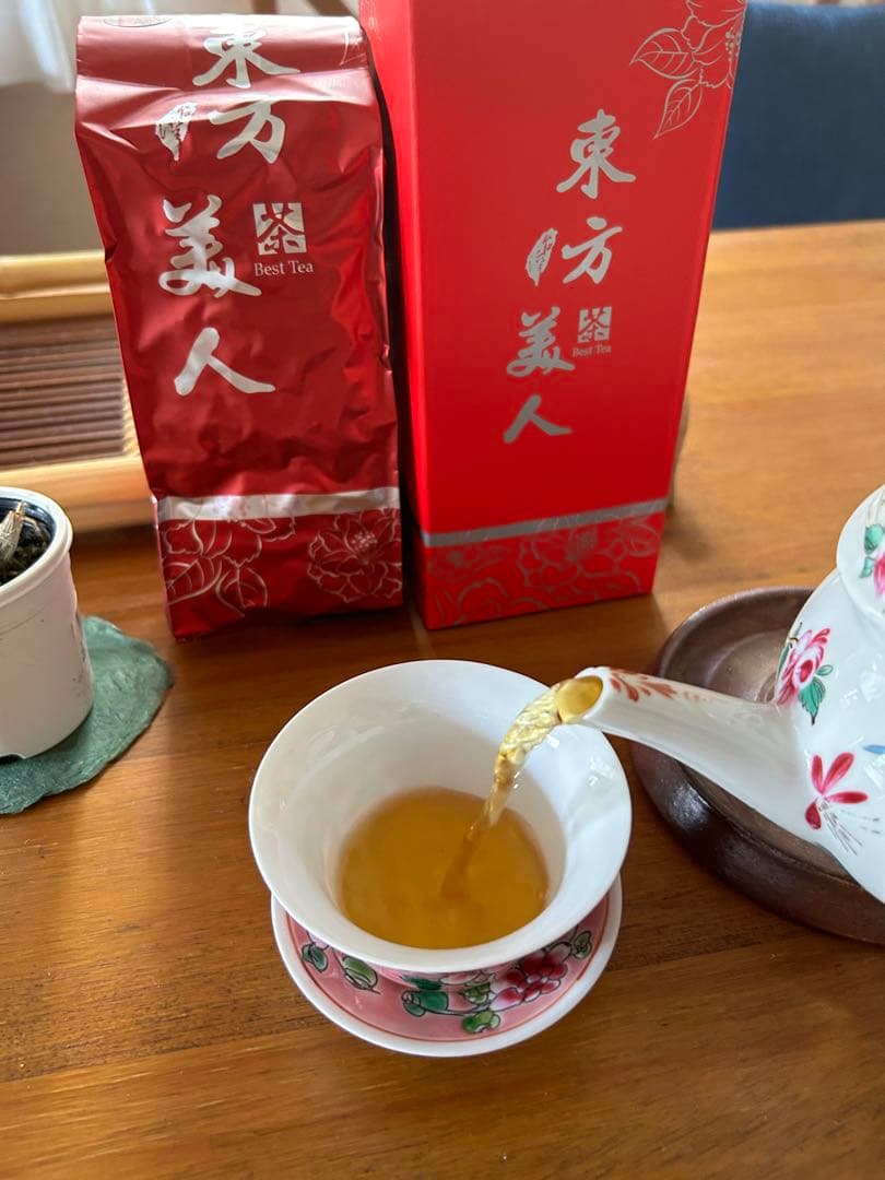 【台湾好茶】東方蜜美人 蜜香東方美人茶P 白亳烏龍茶 極上品 1心2葉 150g