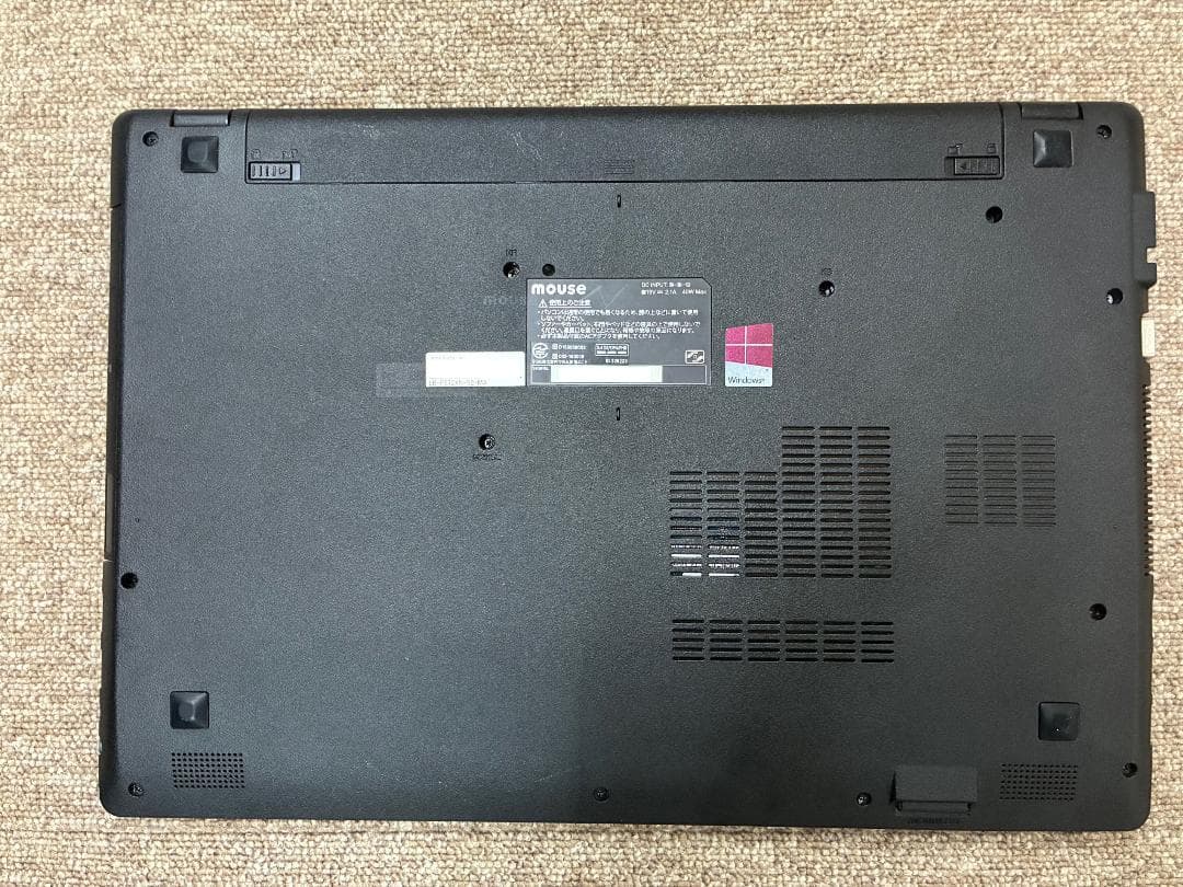 Windowsノート本体 MOUSE Corei7 MEM16 SSD256 HDD500 OFFICE