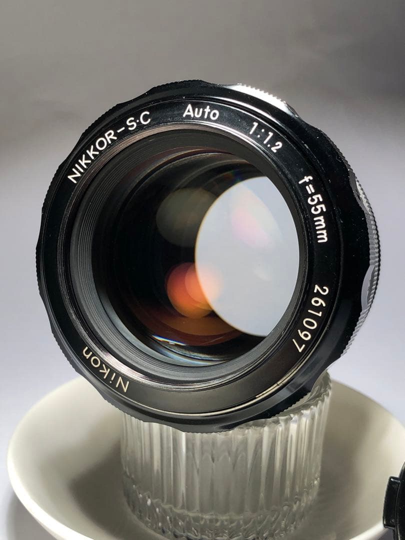 Nikon nikkor s c 55mm f1.2 fマウント
