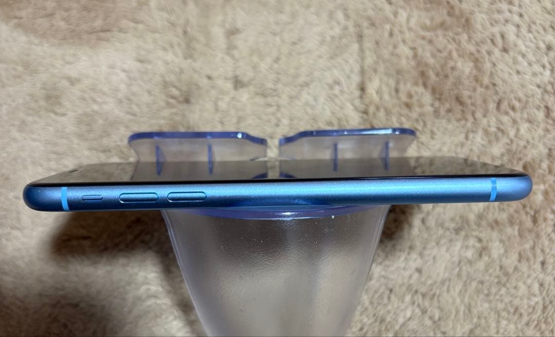 IphoneXR Blue 256GB SIMフリーバッテリー92％美品