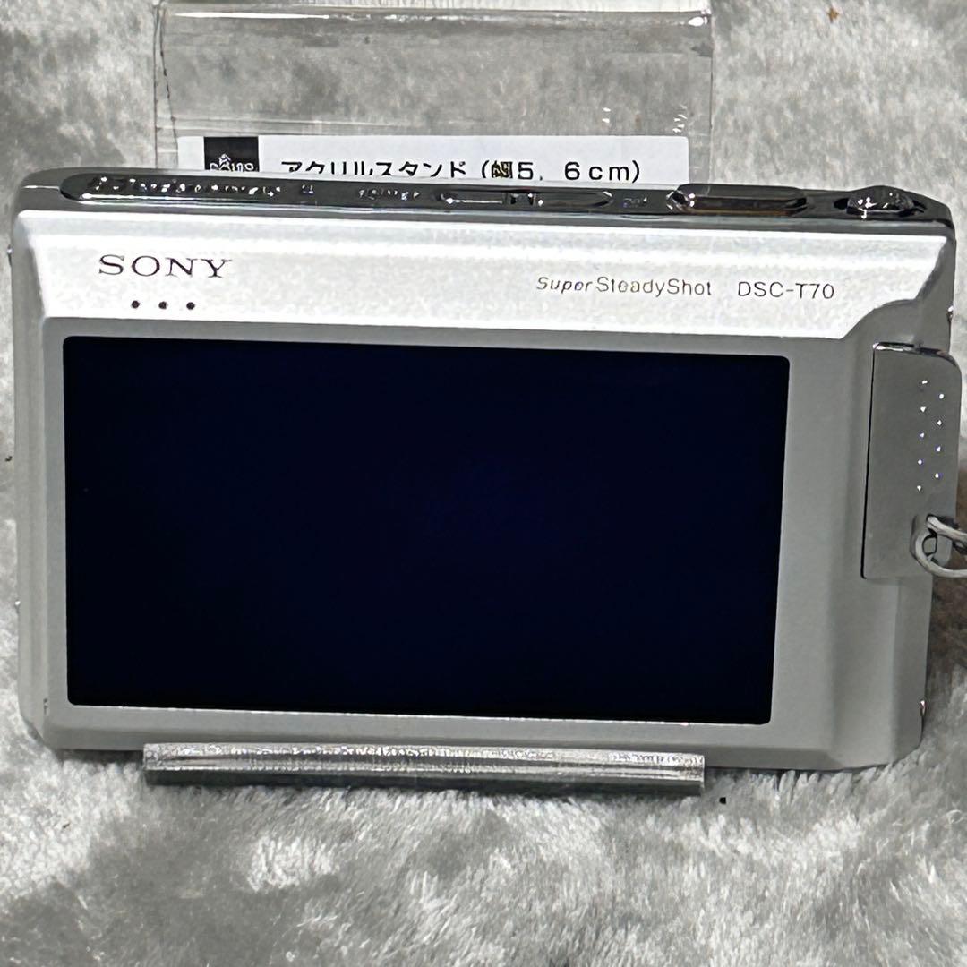【動作品　美品】SONY Cyber-shot DSC-T70 充電器　電池付き