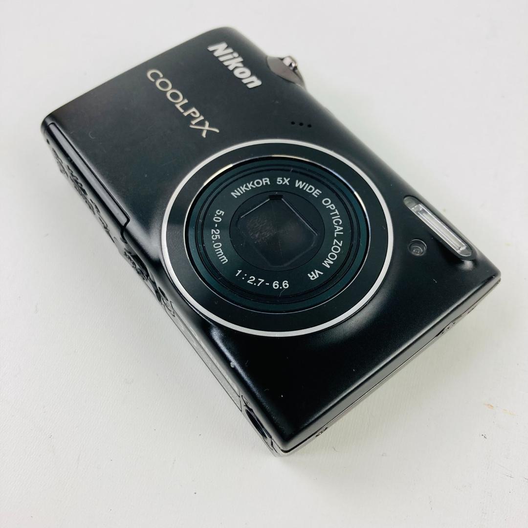 Nikon COOLPIX S5100 ブラック 付属品完備 デジカメ コンデジ