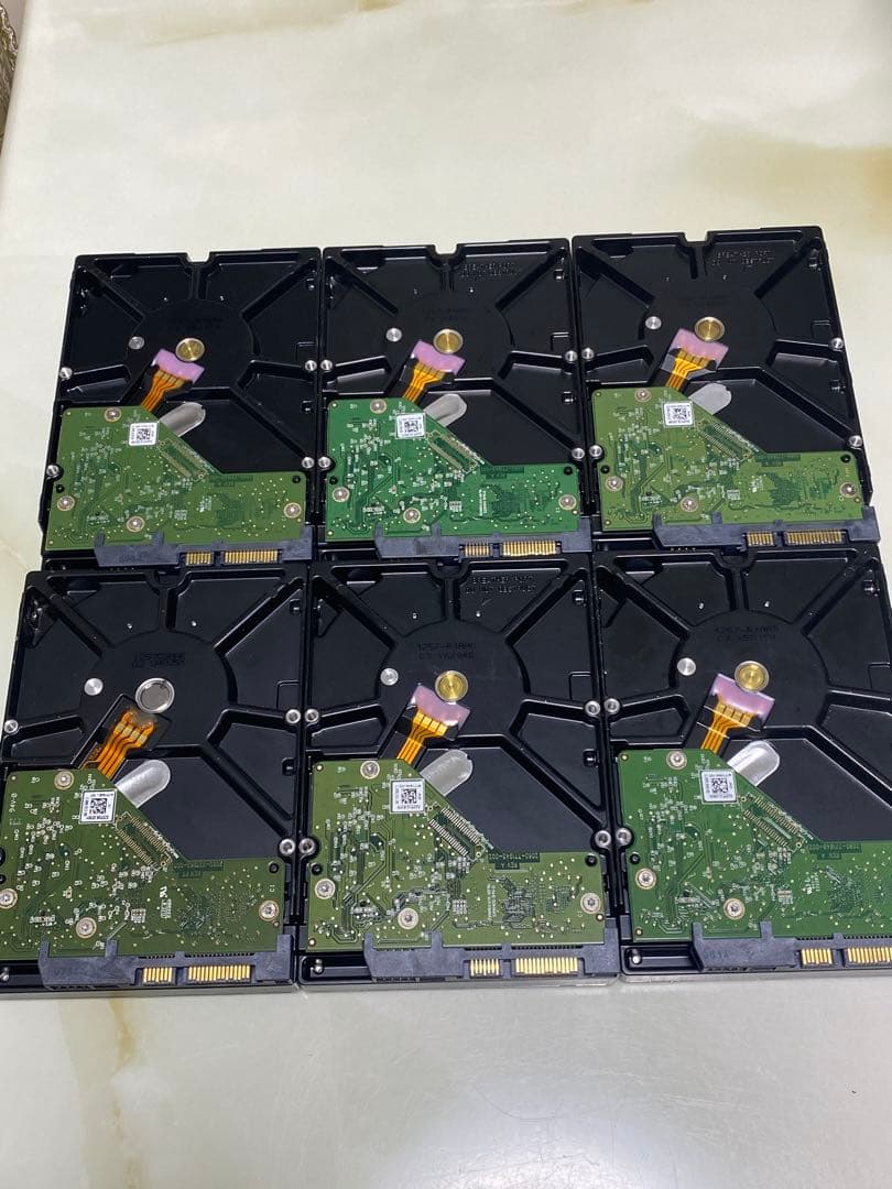WD 3.5インチHDD 3TB 6台セット