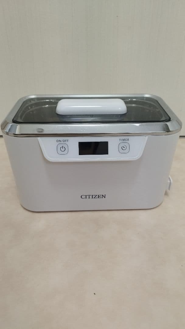【オマケ付き】citizen 超音波洗浄機 SWTホワイト