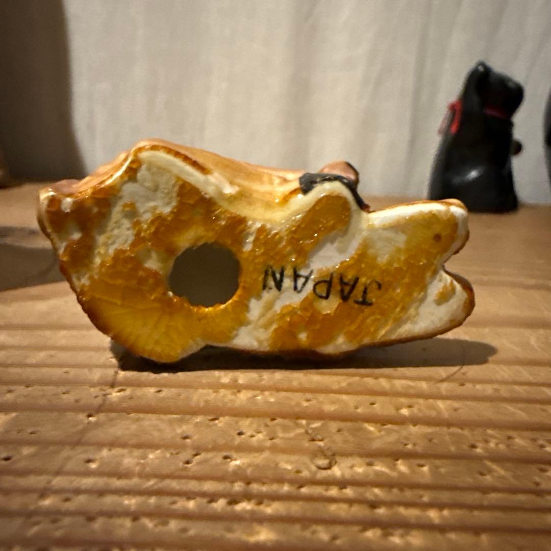子鹿　バンビ　陶器　置物　昭和レトロ　６体セット