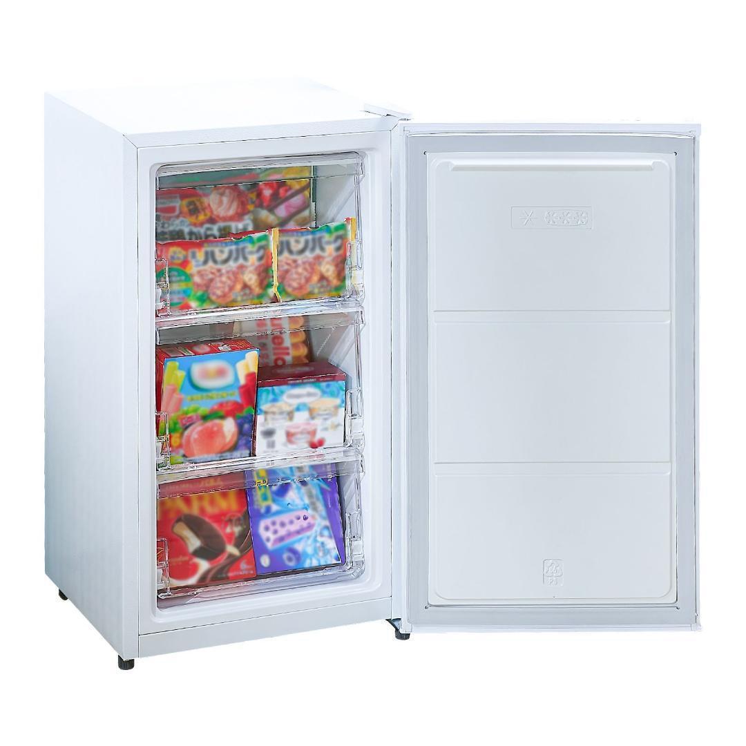冷凍庫 60L 省エネ 家庭用冷凍庫 冷凍ストッカー静音 コンパクト 2856