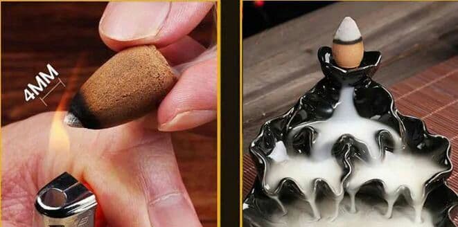 香炉?陶器香薫炉?家庭用室内ビャクダン1