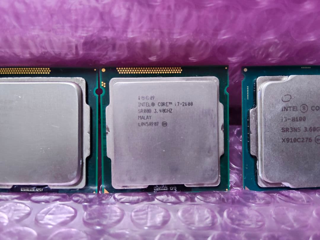 CPU Core i7×4 i3×1 計5個 Windows起動確認済＃181