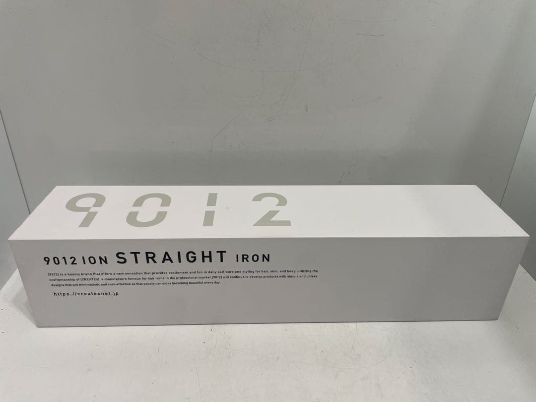 クレイツ 9012 イオンストレートアイロン CS-G9012W 海外兼用
