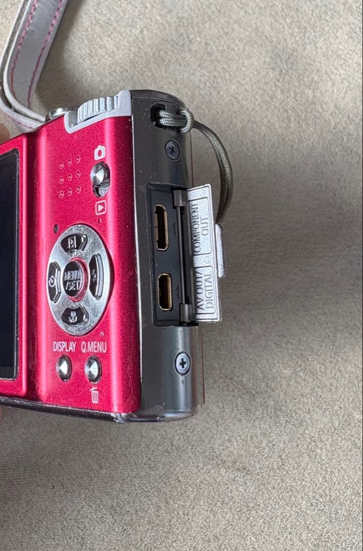 《動作確認済》LUMIX DMC-FX40 レッド
