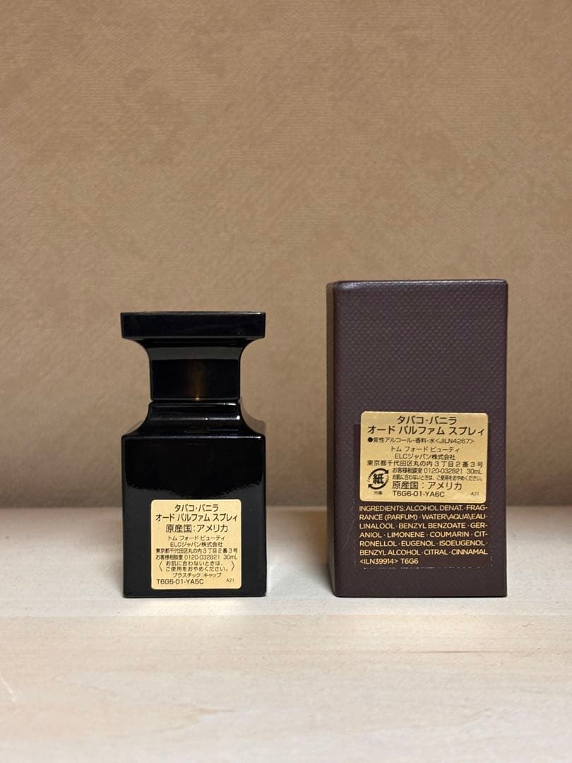 ジ*ン様 TOM FORD TOBACCO VANILLE 30mL 正規品