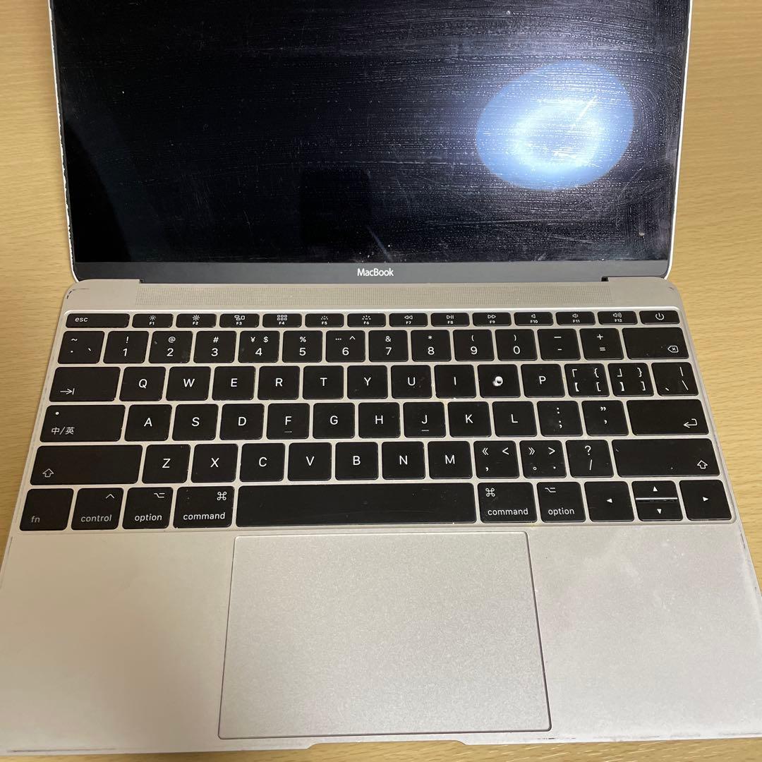 Apple MacBook シルバー 本体 12インチ ジャンク