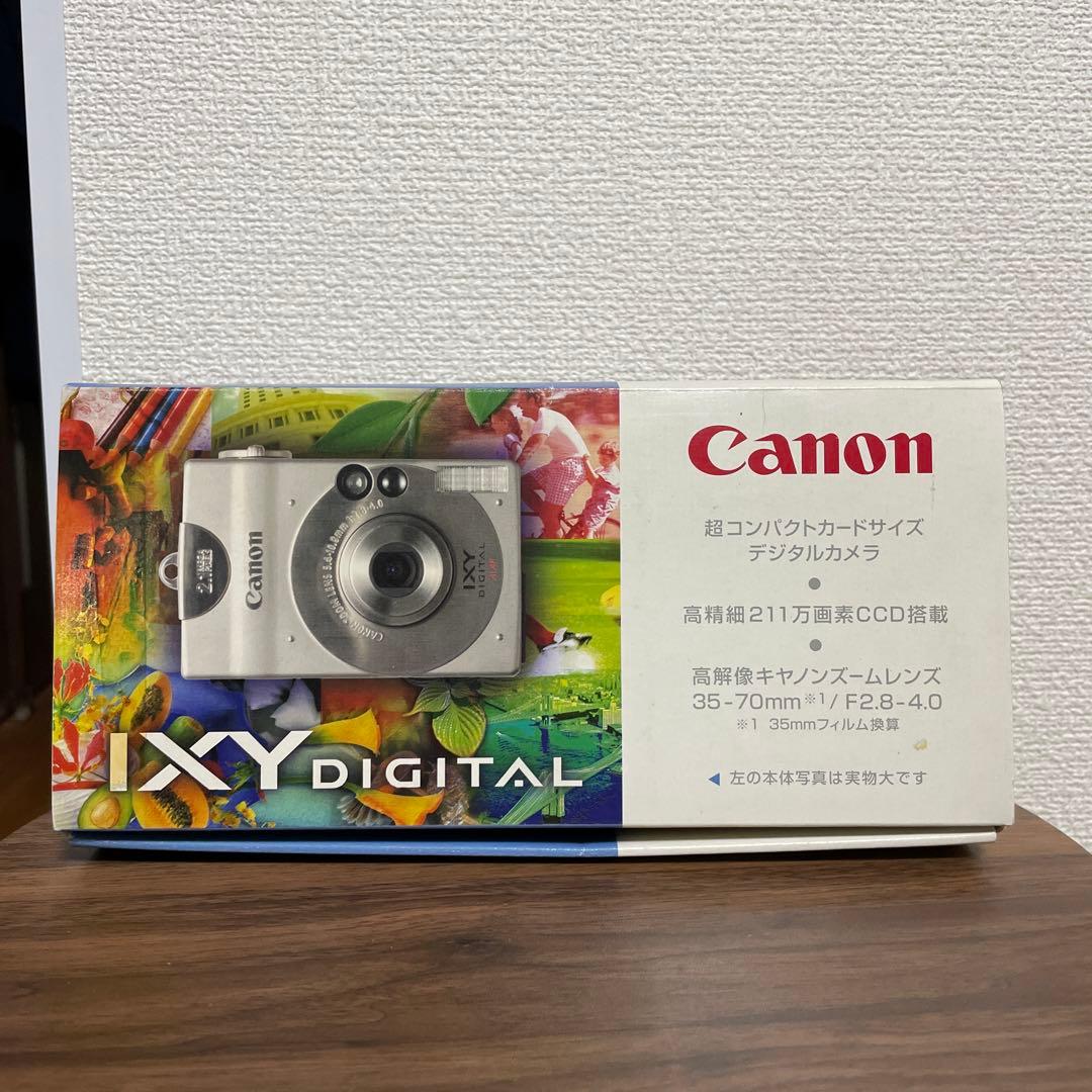 【オールドコンデジ】 Canon IXY DIGITAL 初代 PC1001