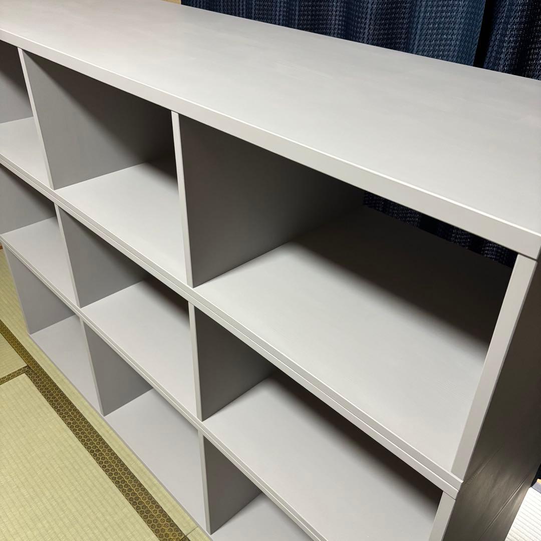 ハンドメイド　格子型　本棚　オーダー受け付けます