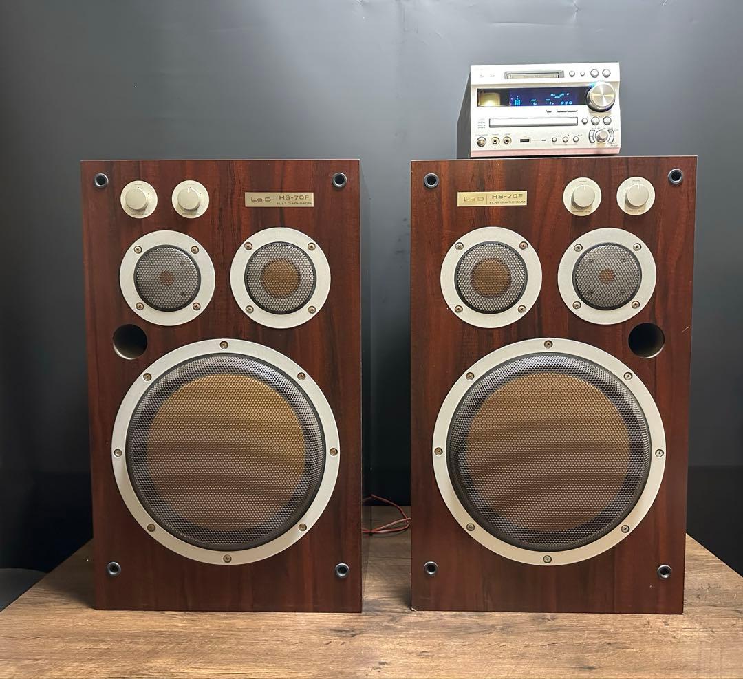 希少　hitachi Lo-Dローディ HS-70F スピーカーシステム ペア