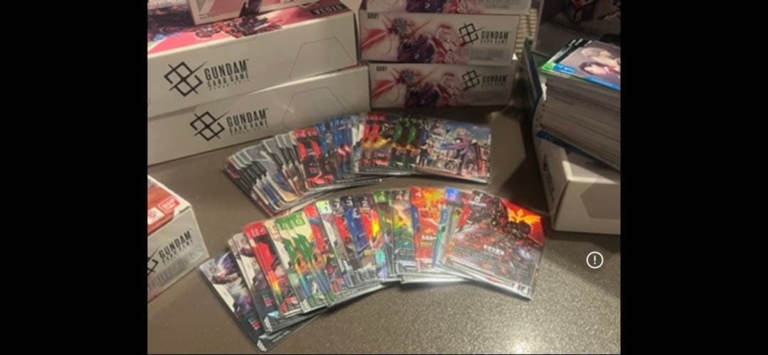 ガンダムカードゲーム　引退品　※第一弾パック排出のみ※