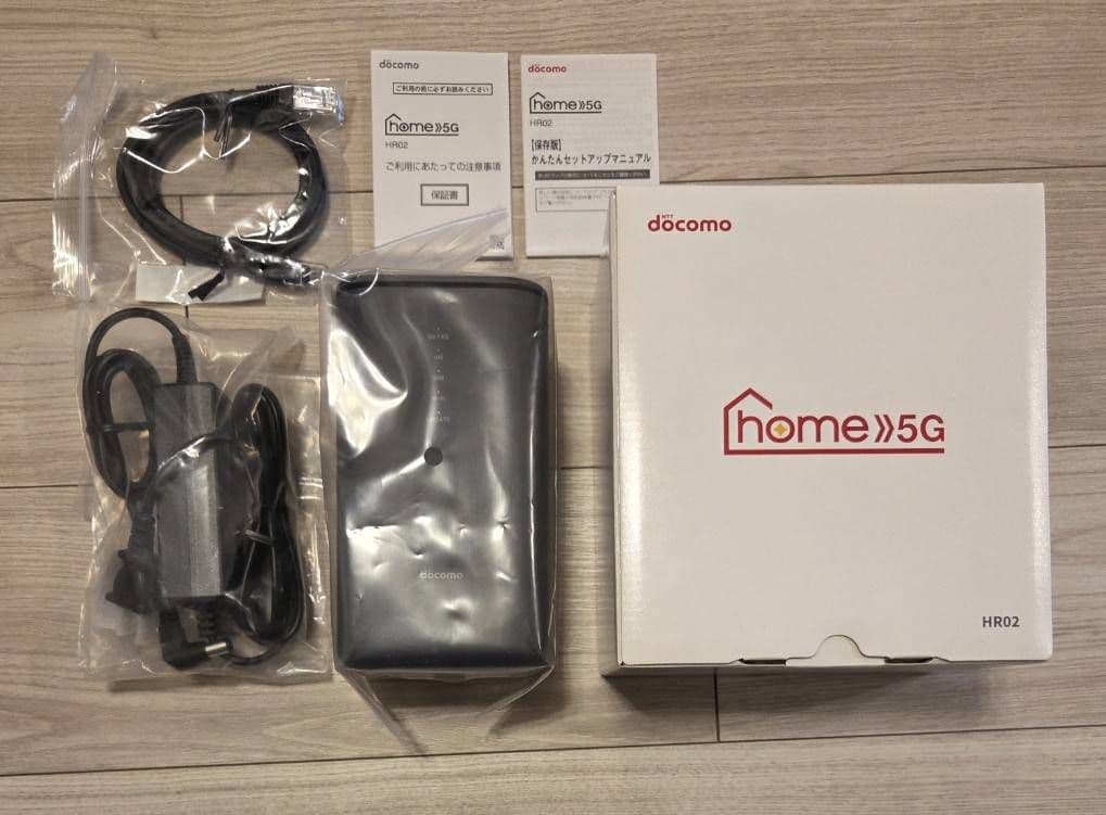 docomo  5G HR02 ルーター