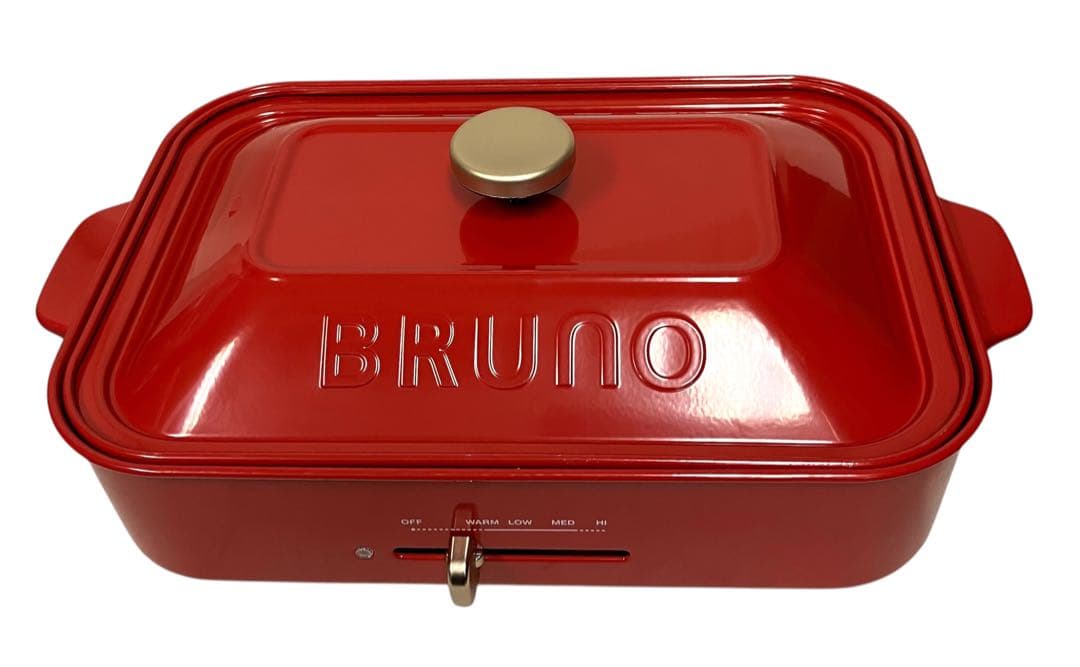 F*I様 BRUNO ブルーノ　コンパクトホットプレート BOE018 レッド