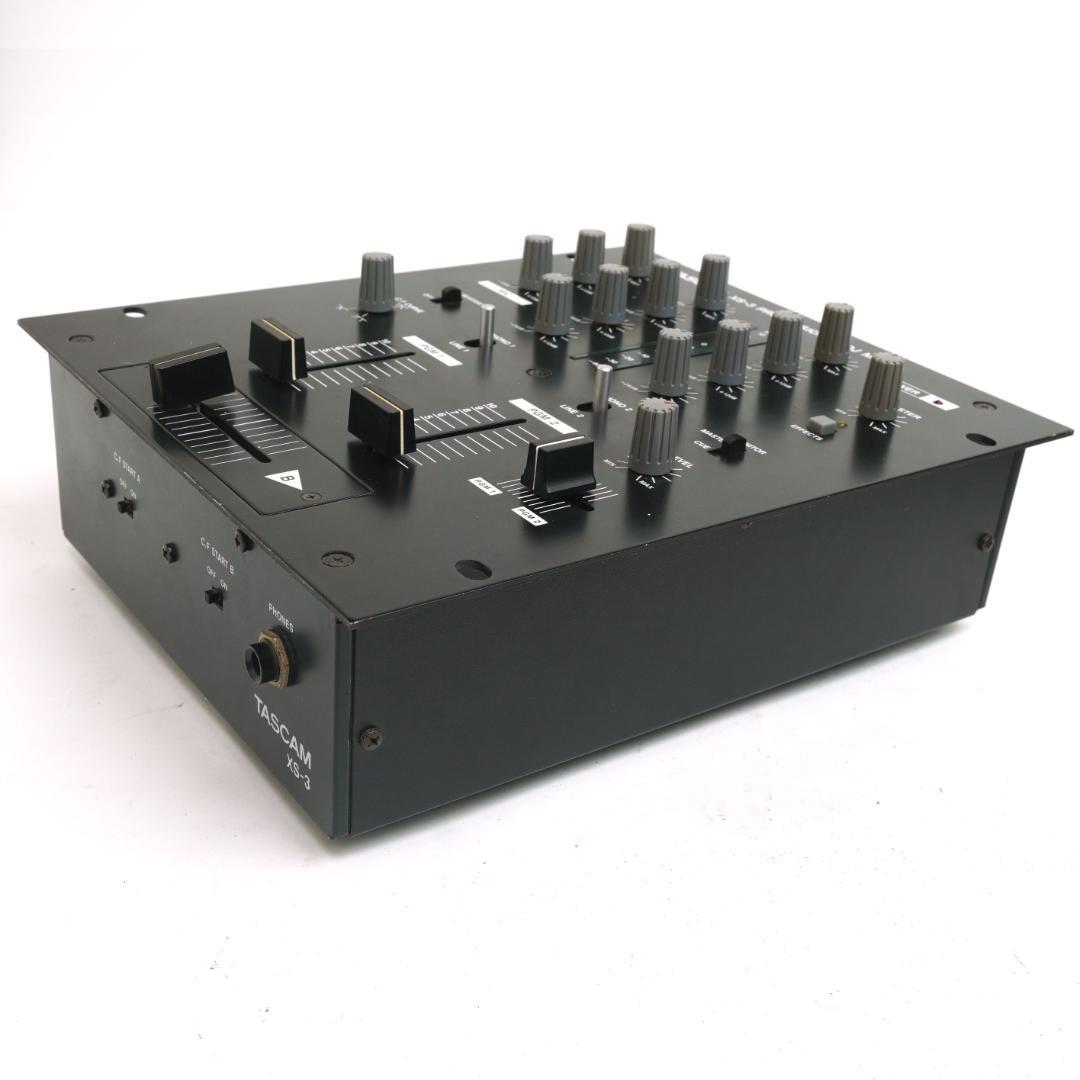 TASCAM XS‑3 DJミキサー 動作良好 アダプター付