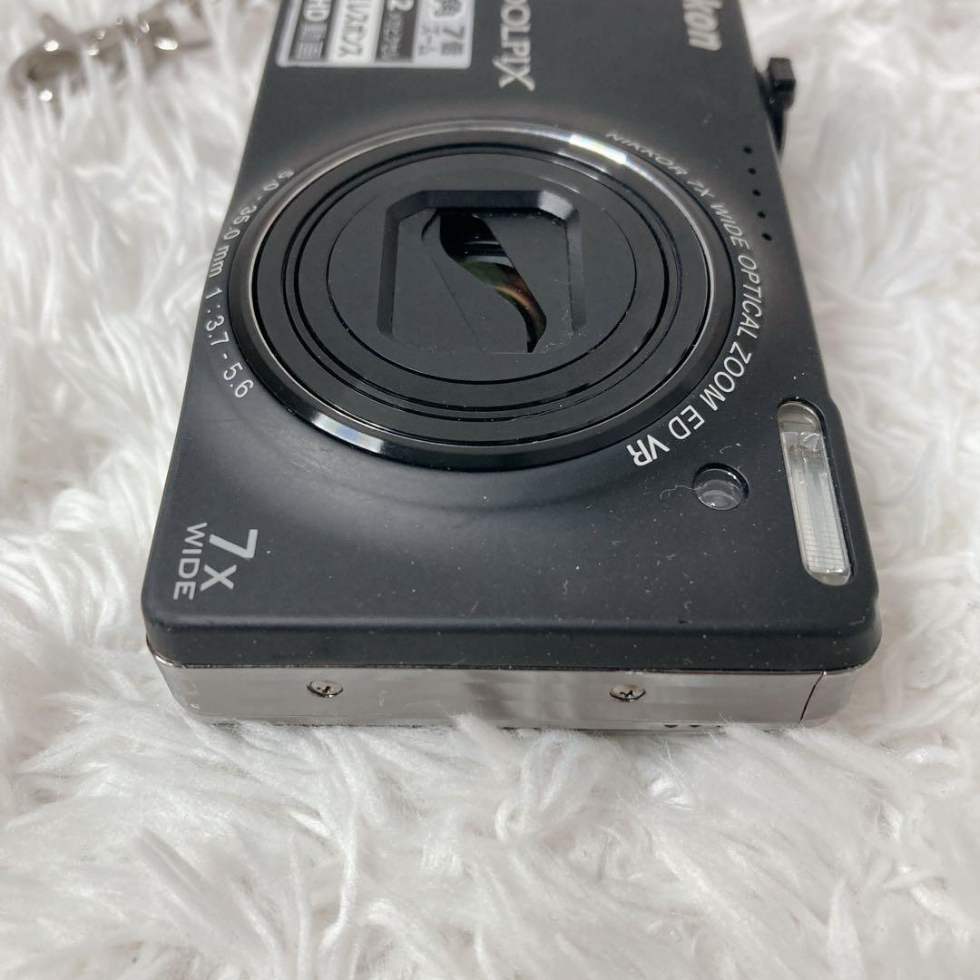 Nikon COOLPIX S6000 デジカメ ブラック ニコン クールピクス