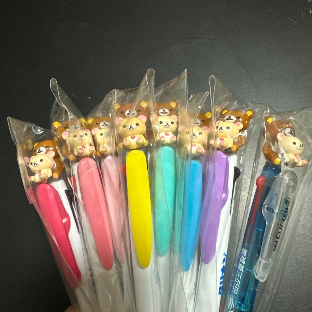 リラックマ　3色ボールペン8本セット