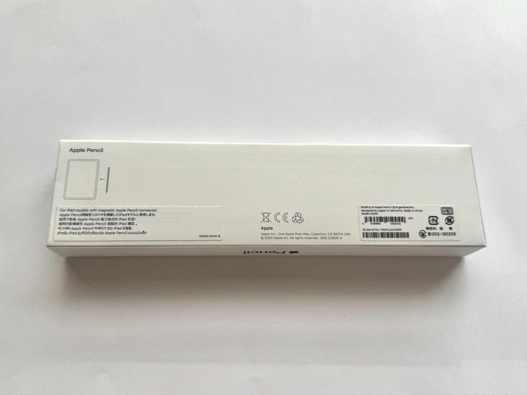 Apple Pencil（第2世代）MU8F2J/A 純正 美品