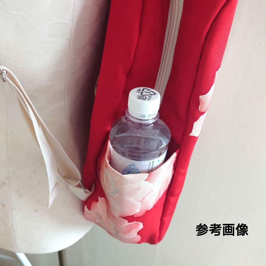 ハンドメイド 帯 リメイク リュック 正絹 花
