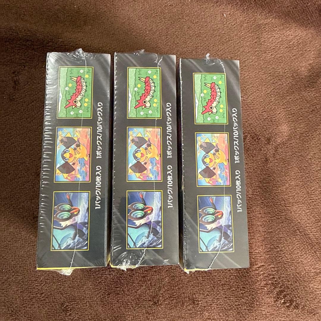 新品未開封　シュリンク付き　ポケモンカード MEGAドリームEX 3box