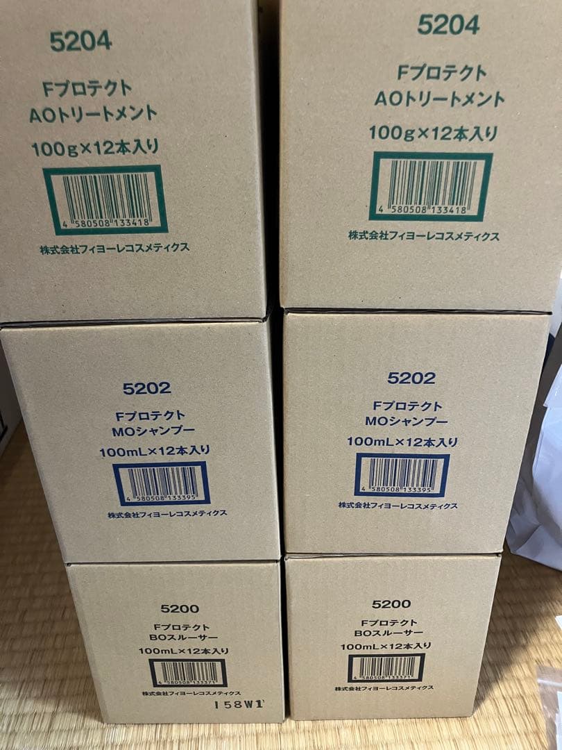 美容師フィヨーレFプロテクトオフBO MO AO 100mL60000円相当