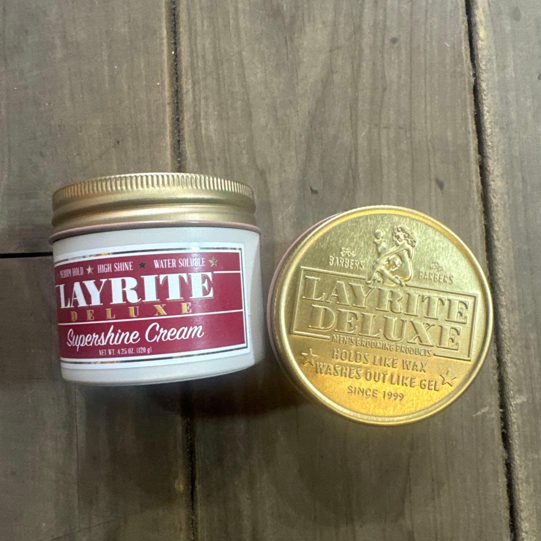 スタイリング剤 LAYRITE DELUXE Supershine Cream 4.25oz
