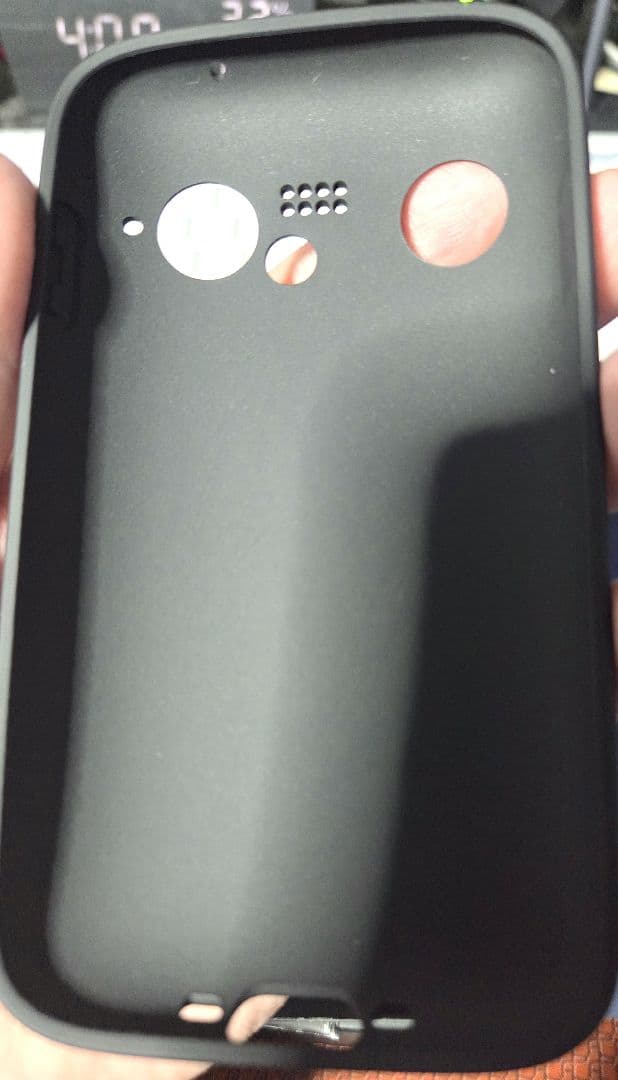 【動作済み新品】BALMUDA Phone 128gb ブラック 専用ケース付き