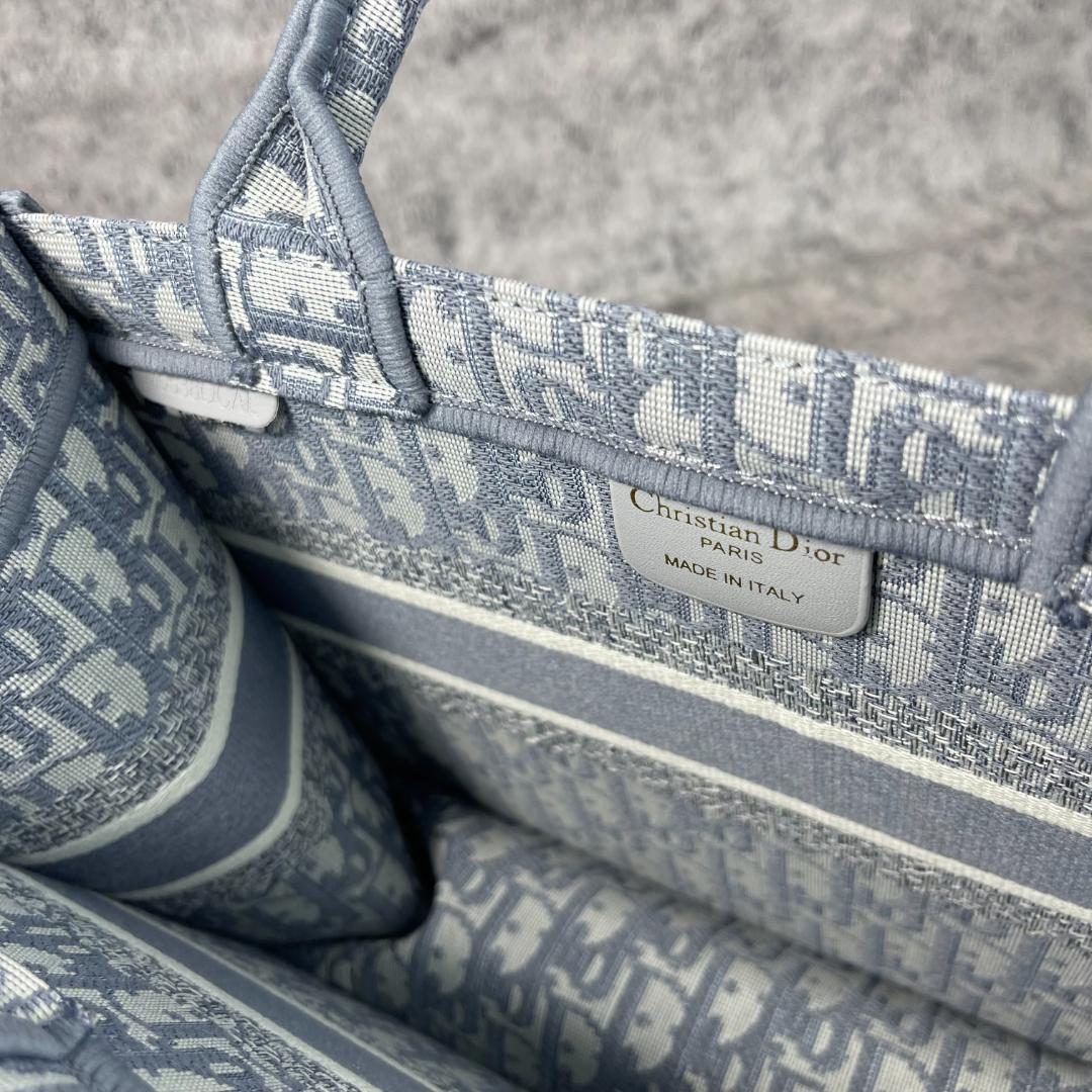 Tote 36cm 刺繡 エコバッグ グレー・ピンク M1296ZRIW