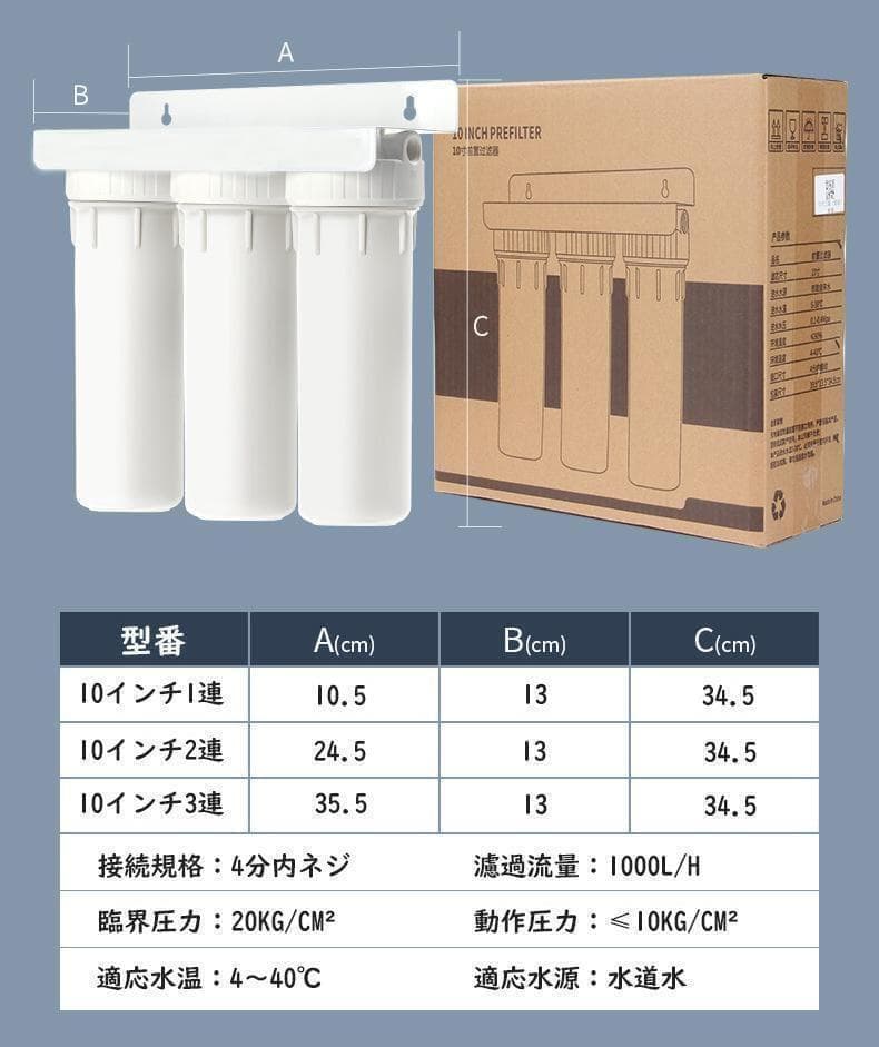 観賞魚用浄水器(軟水化)スタンダード&クラシックA2211