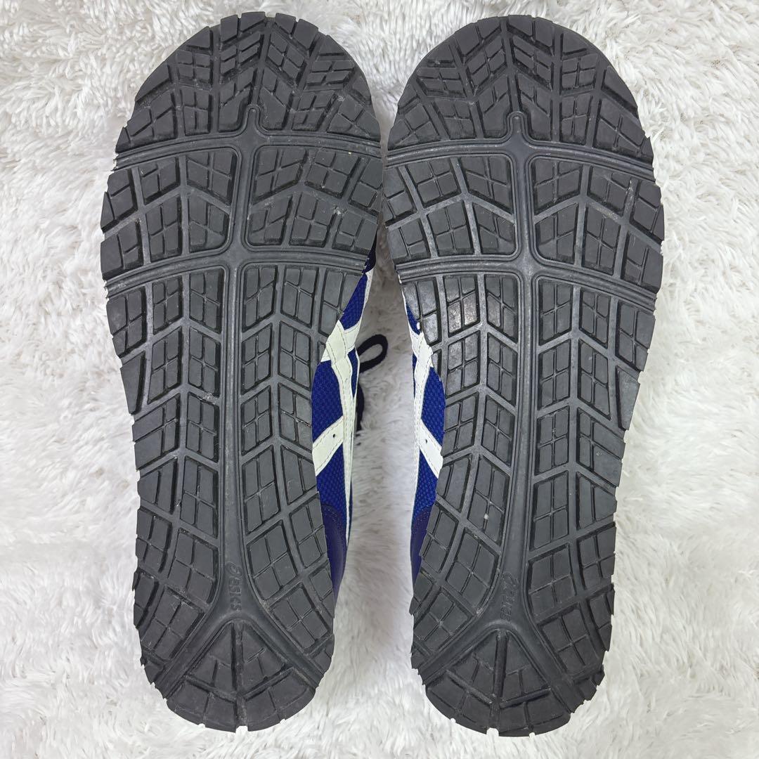 アシックス　安全靴　asics ウィンジョブ　FCP201 27.5cm 青