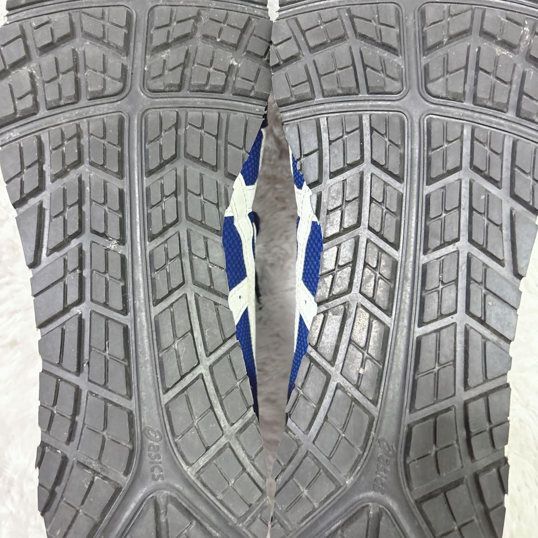 アシックス　安全靴　asics ウィンジョブ　FCP201 27.5cm 青