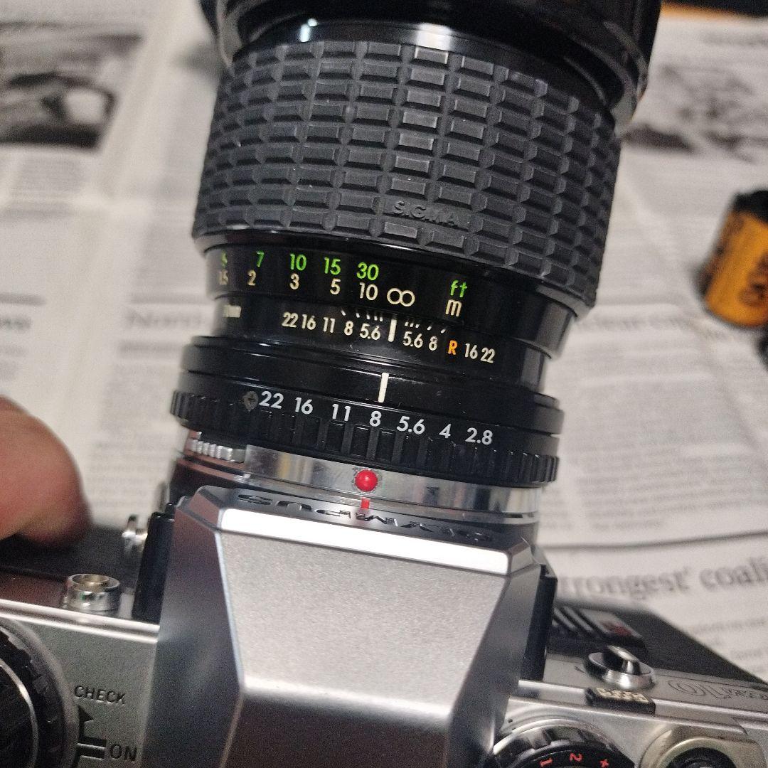 OLYMPUS OM-10 オリンパス フィルムカメラ シグマ35-70mm付
