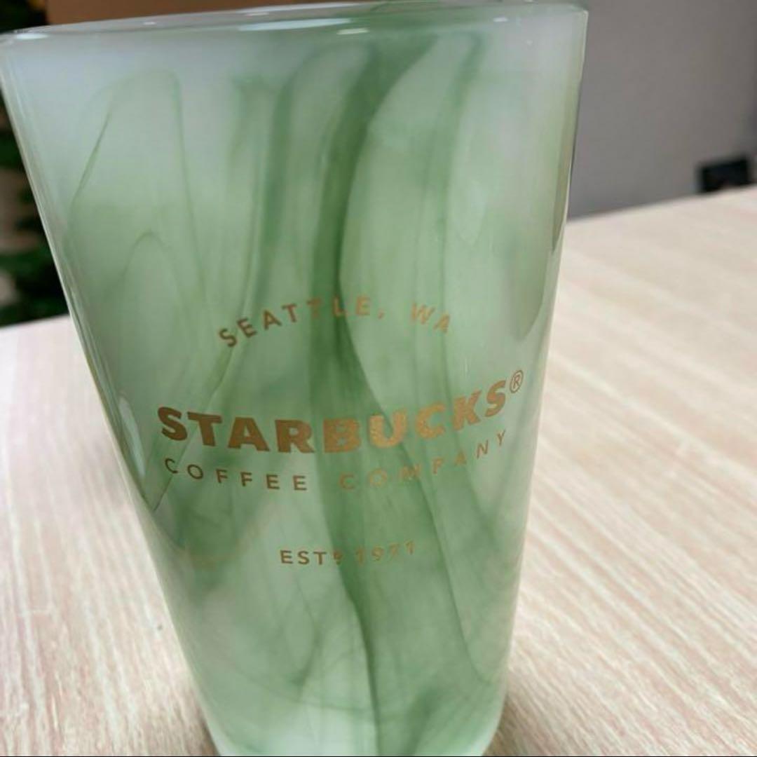 翡翠　グラス　スターバックス50周年　中国　海外限定