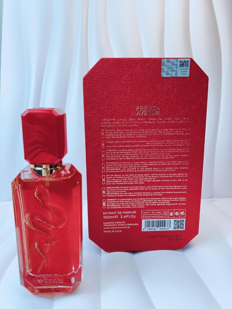 香水(ユニセックス) FRENCH AVENUE VENENO SCARLET EDP 100ml
