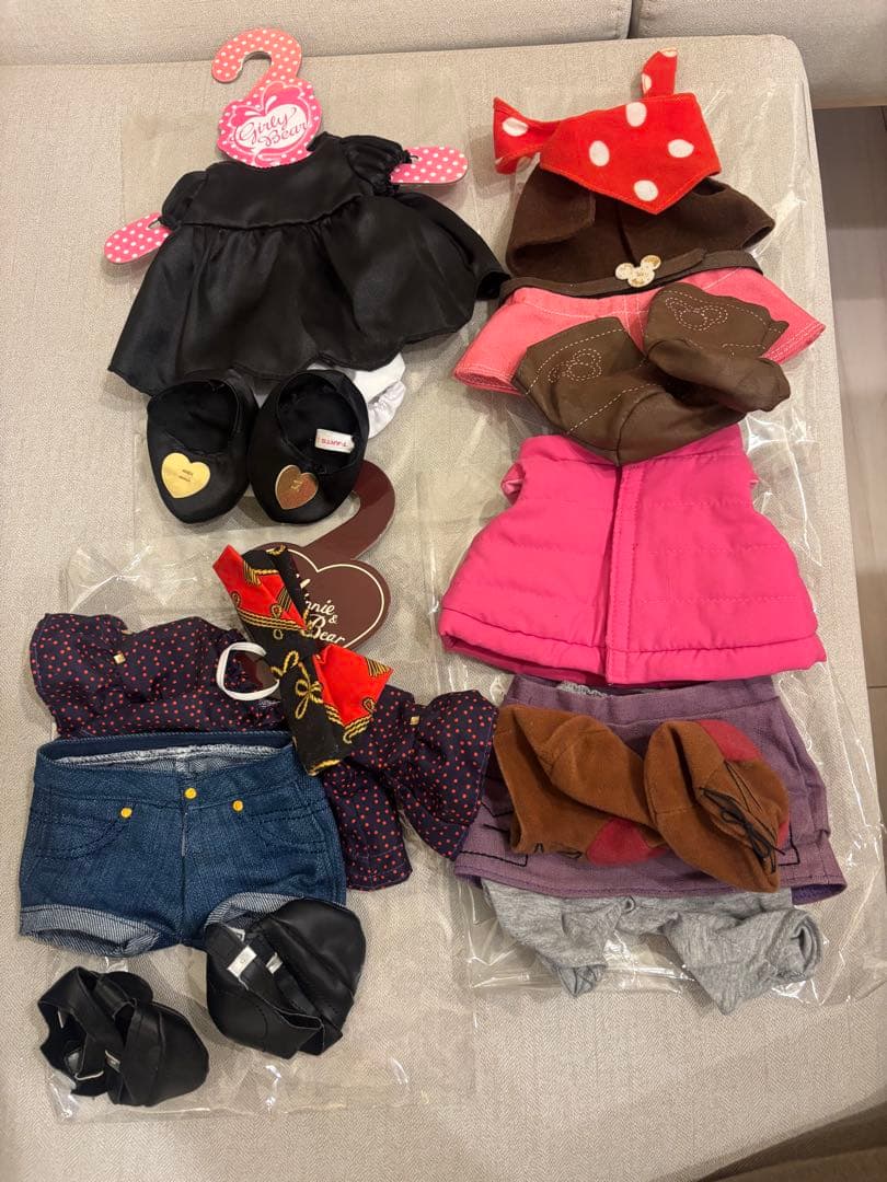 ディズニー ぬいぐるみ コスチューム セット 着せ替え