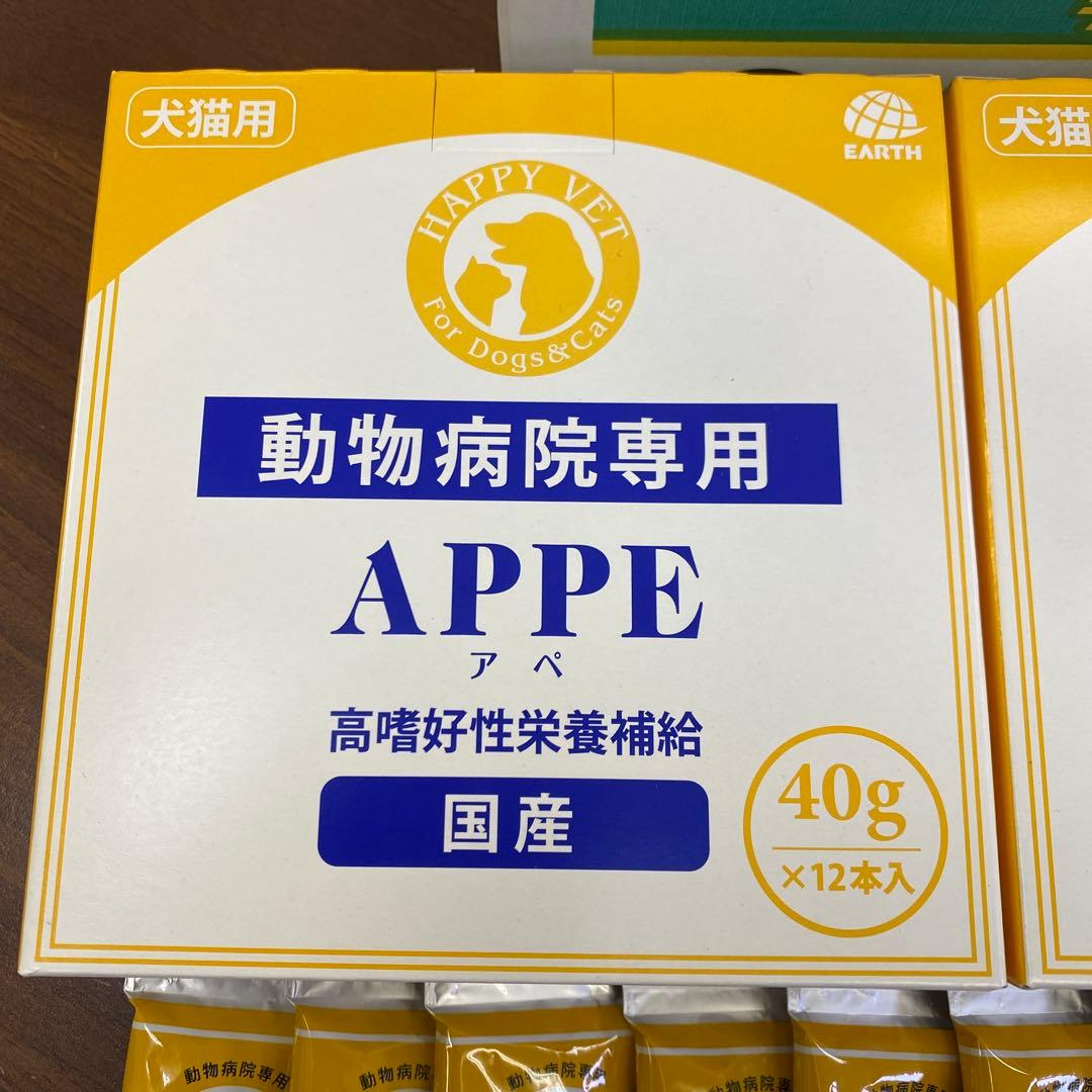 動物病院専用 APPLE 高嗜好性栄養補給 40g×12本入　2箱＋10袋