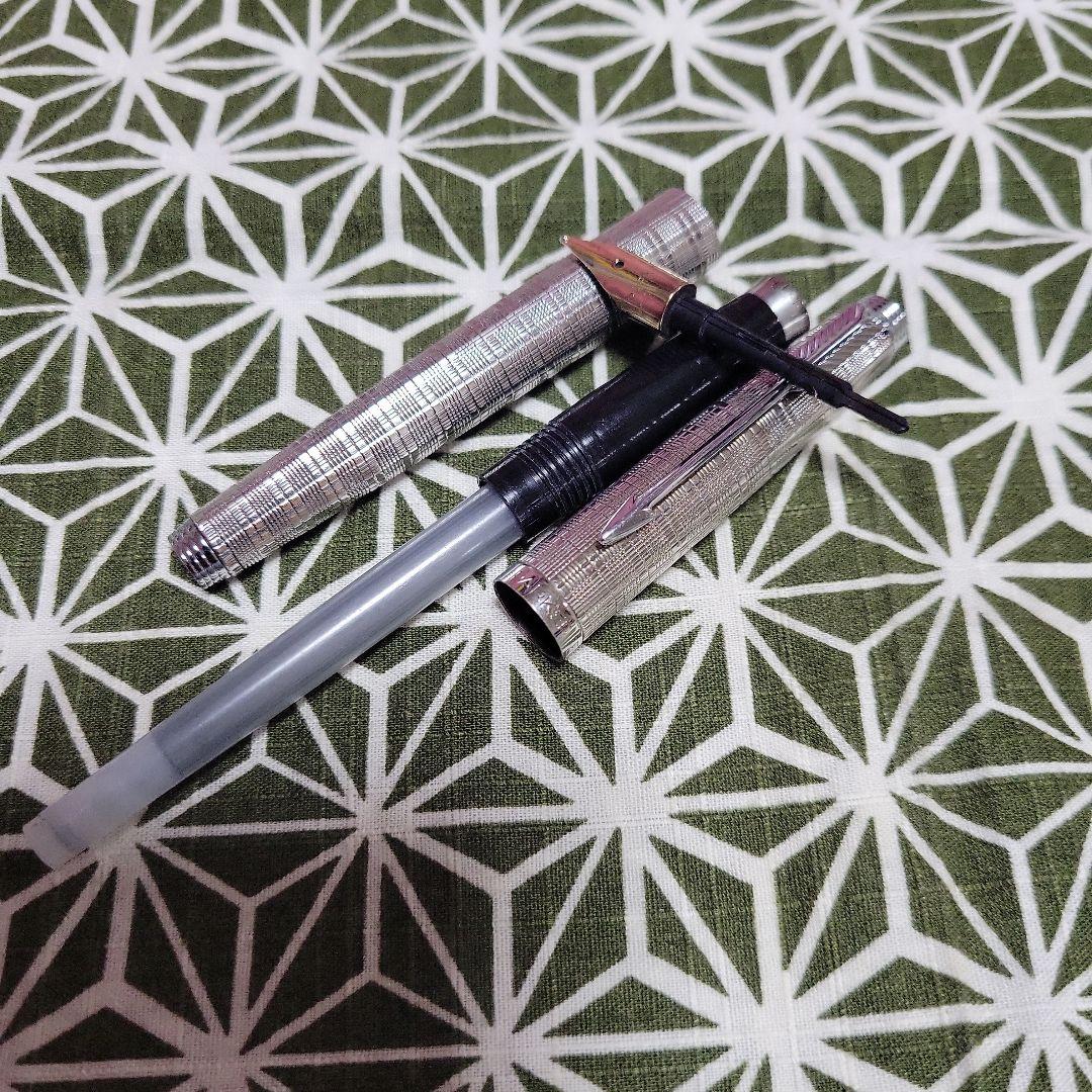 PARKER シルバー万年筆　Parker 14K