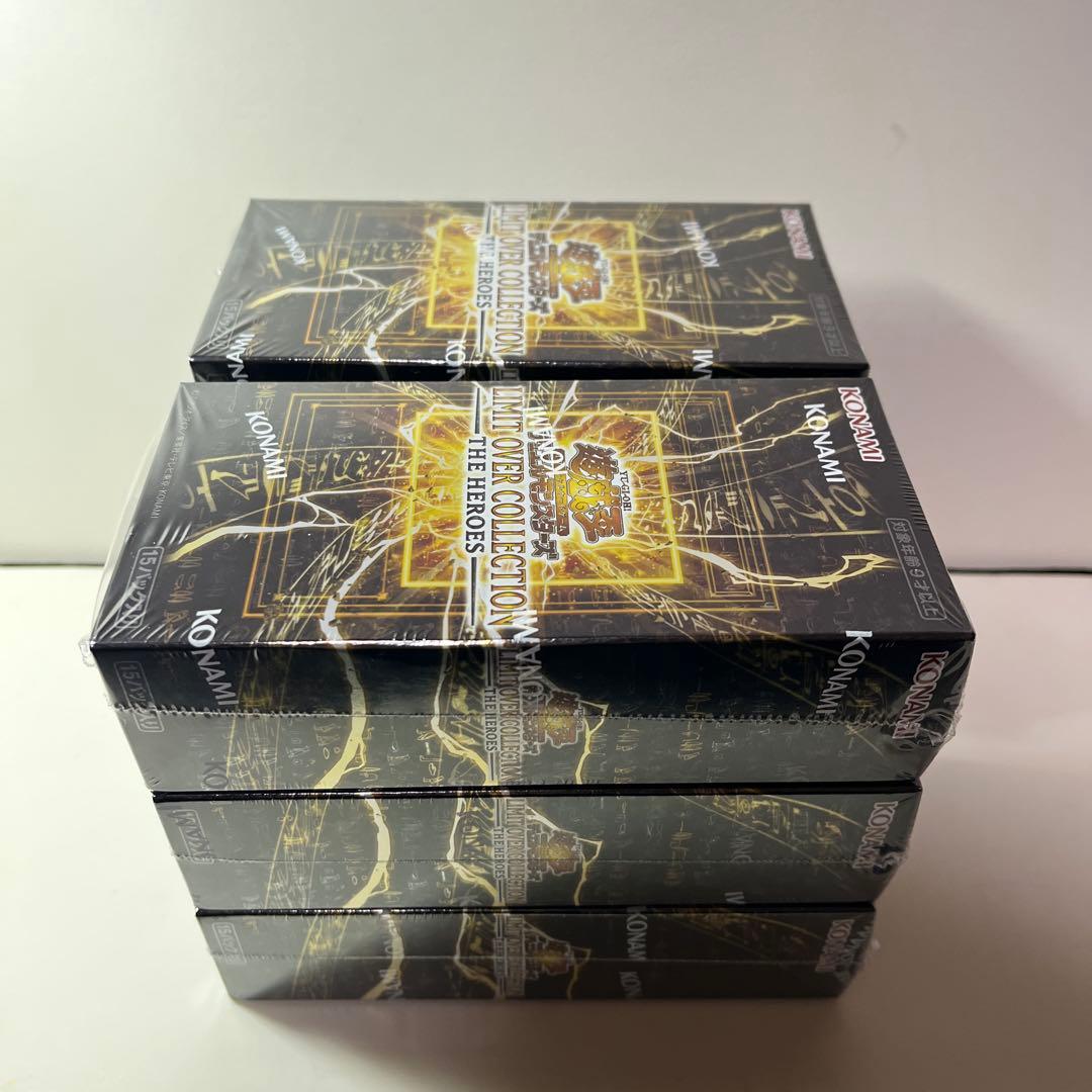 遊戯王OCG リミットオーバーコレクション ヒーローズ 6BOX シュリンク付き