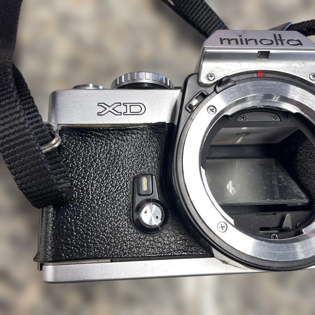 ★minolta ミノルタ フィルムカメラ XD 一眼レフ コンパクト 小物格安