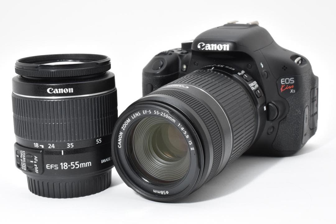 ✨初心者おすすめ✨Canon EOS Kiss X5 ダブルレンズ スマホ転送