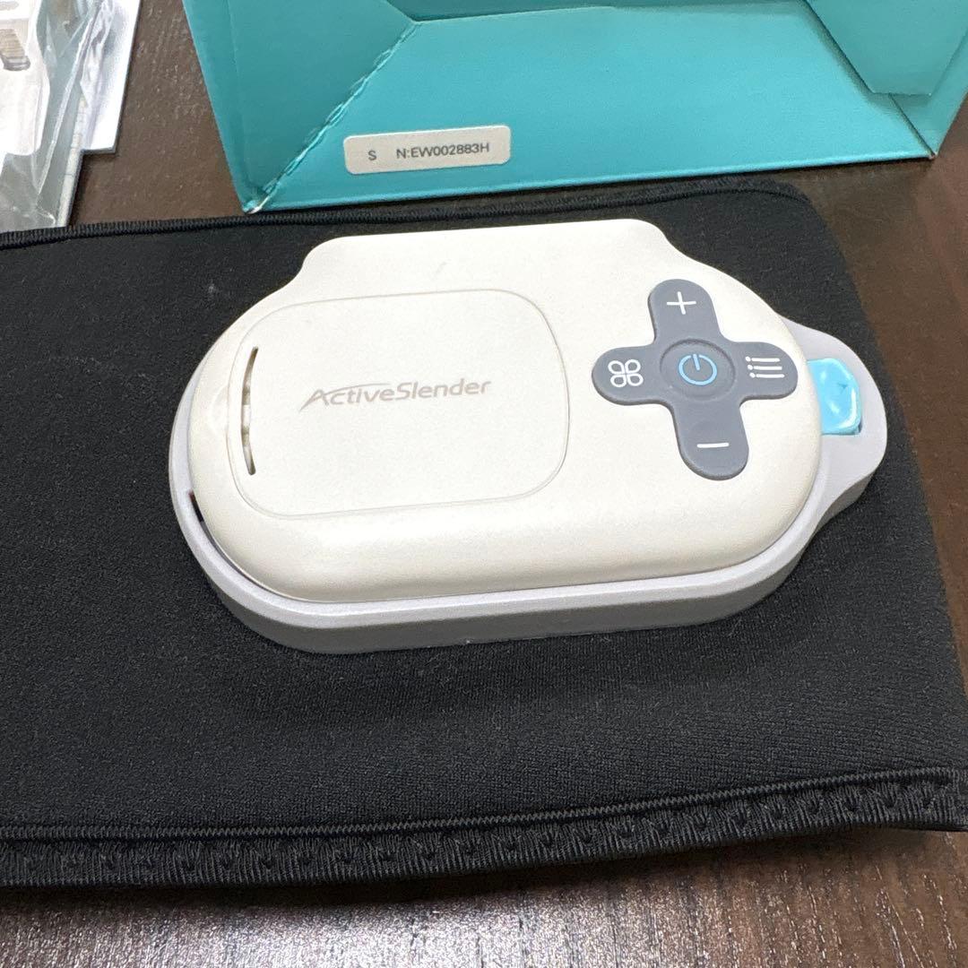 【美品】アクティブスレンダー 新品パッド・水素充電器付