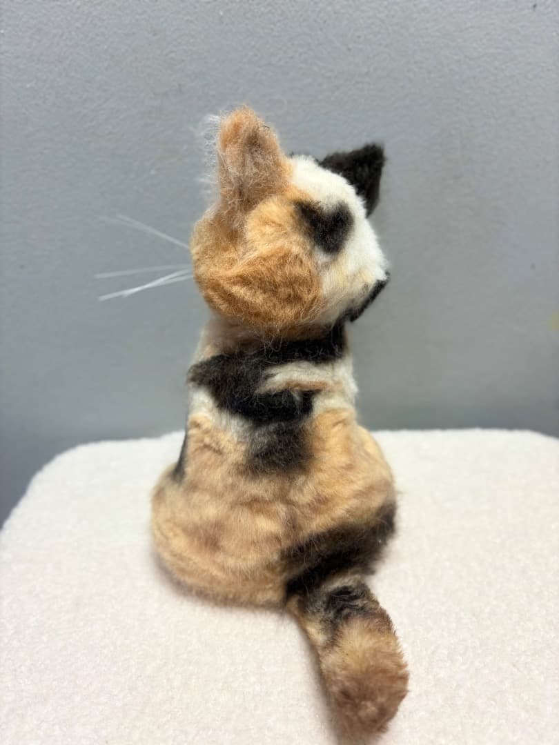 羊毛フェルト三毛猫【ハンドメイド