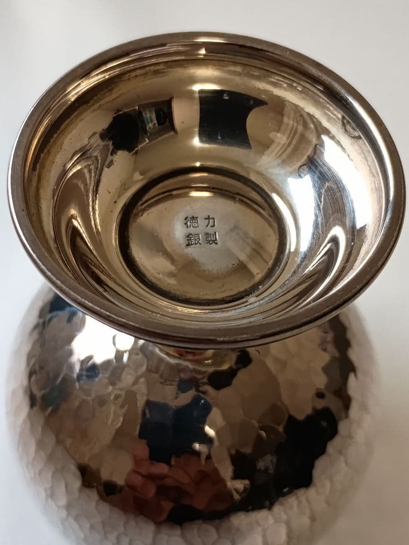徳力 銀製 グラス 約52.6g
