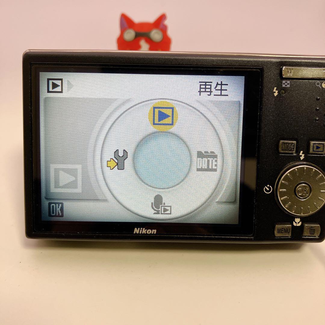 Nikon Coolpix S610 デジタルカメラ　動作品　スマホ転送　黒