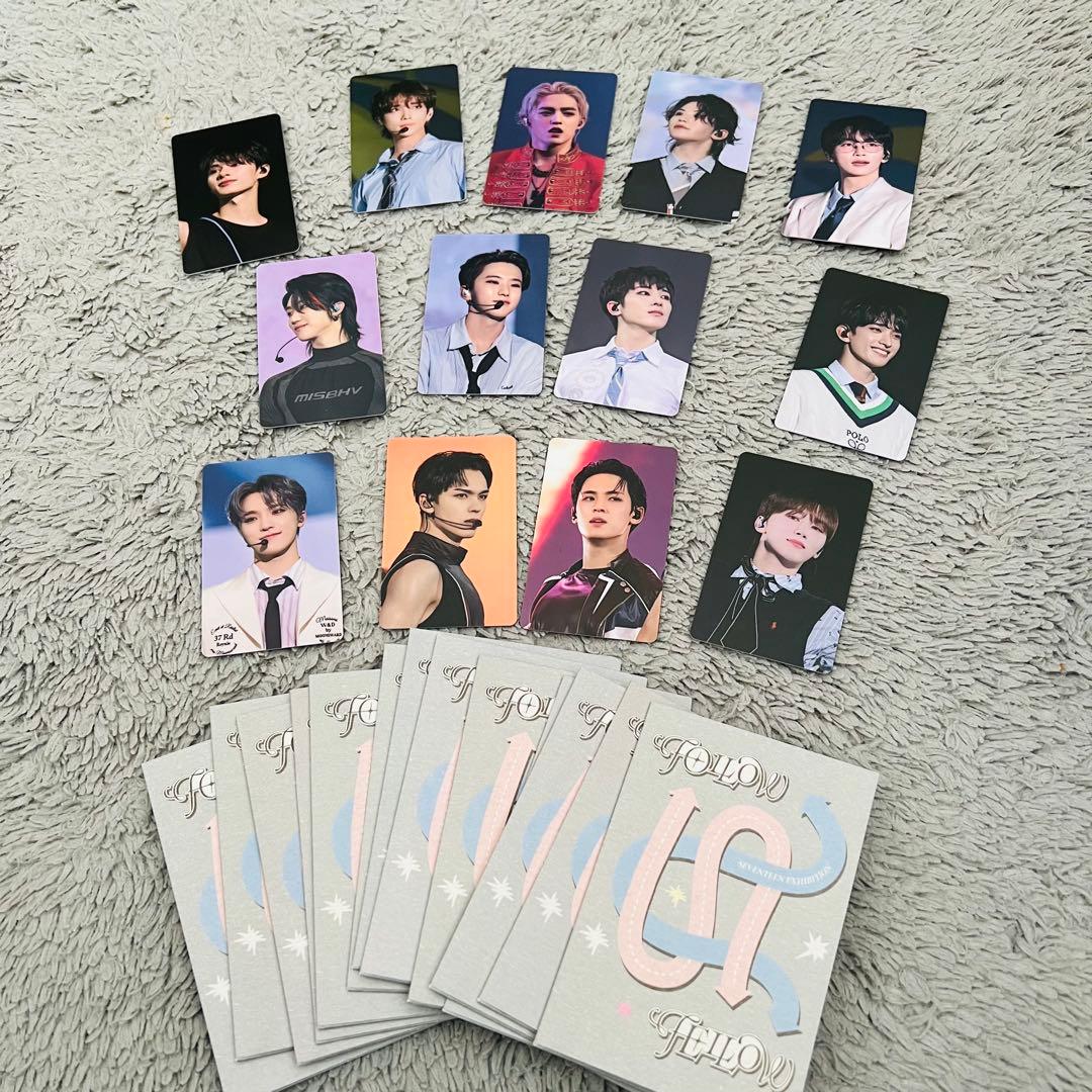 SEVENTEEN セブチ Follow ソウル 展示会 入場特典 トレカ 13